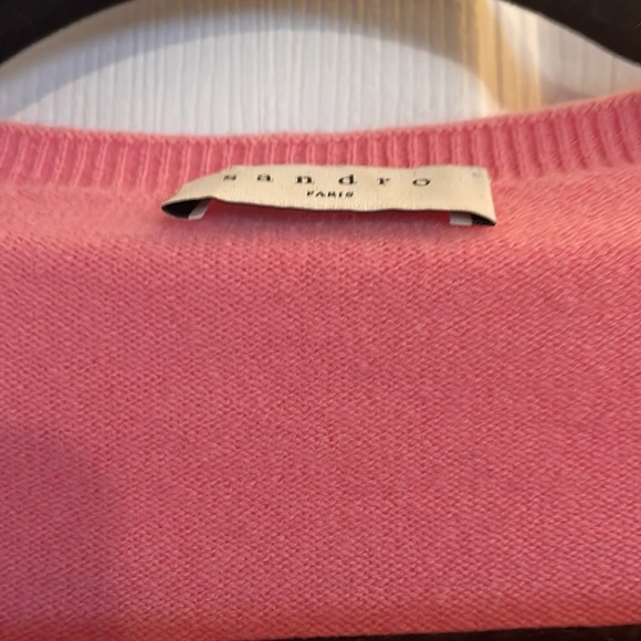 SANDRO PARIS Neige Ring Detail Cutout Sweater - Picture 4 of 6